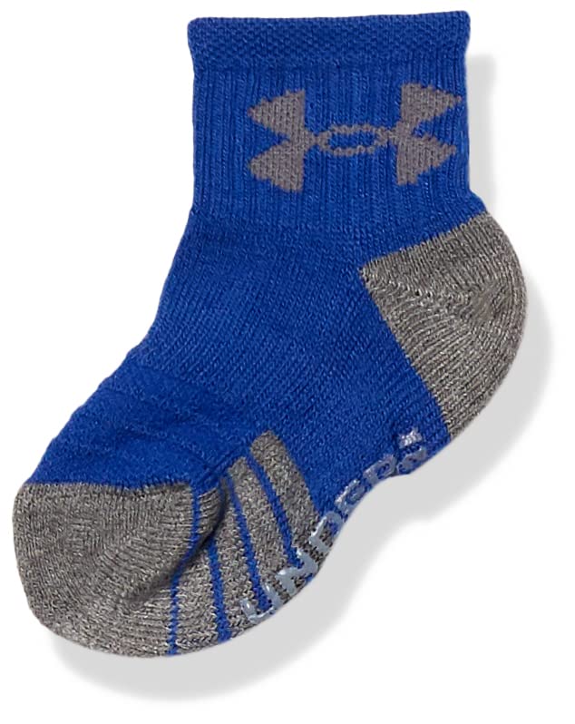 Boys' Quarter Socks Multi Pack - 2-4T / Red Tech