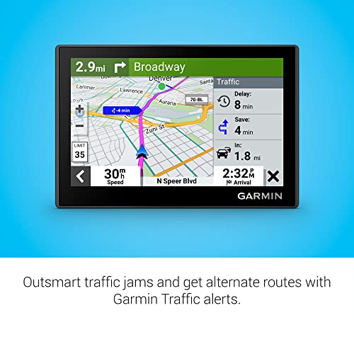 Garmin Drive 53 GPS Navigator - 5" Touchscreen with Alerts