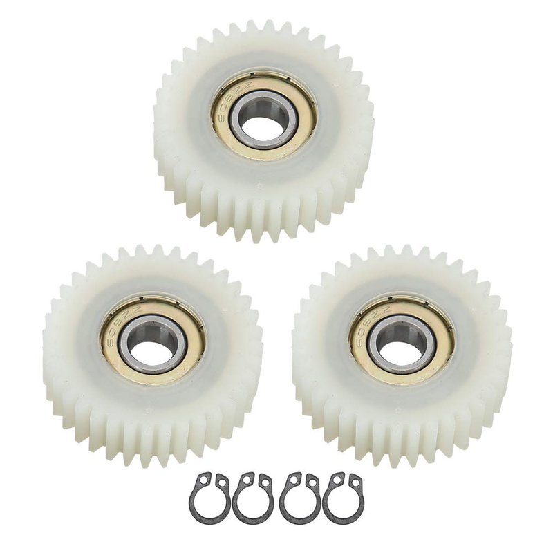 Odorkle 3PCS E Bike Motor Gear,Durable Nylon 36 Tooth Motor Gear Clutch Equipment Tool Replacement Accessory, Odorklenvbp5z4h6a