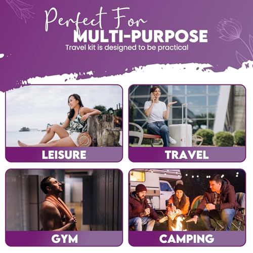 Portable Personal Shower Kit To-Go - Travel Hygiene Essentials (1)