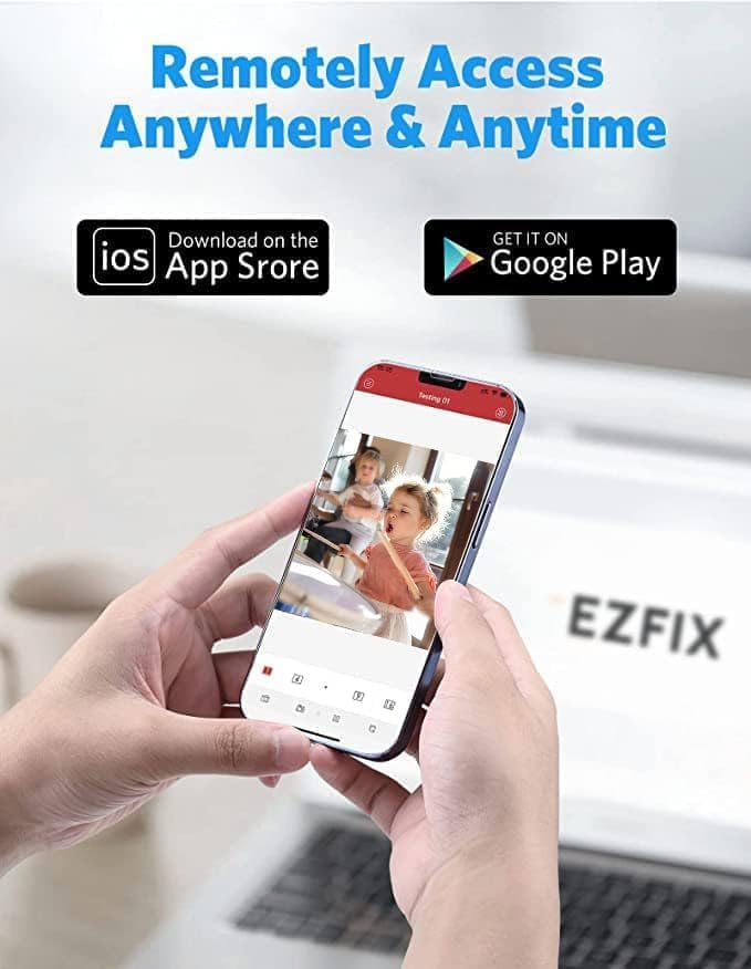 Kestanlora 1080P Wireless Cameras Mini Small Security Wall Outlet WiFi Camera Indoor Camera for Home Security【Upgraded】