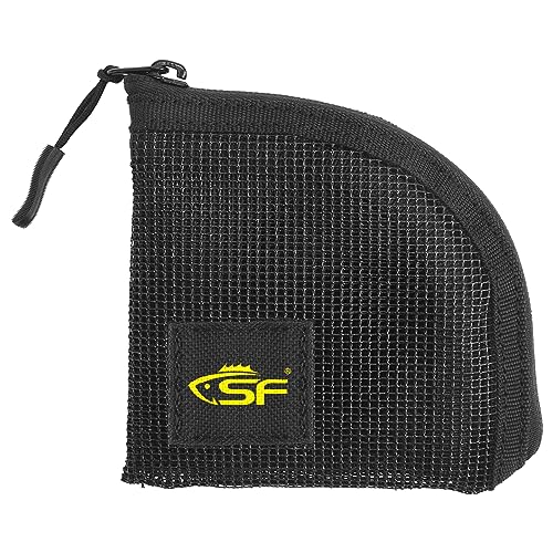 Quick-Drying Fly Fishing Leader Wallet - 4.5" Black Mesh - 7 Slots