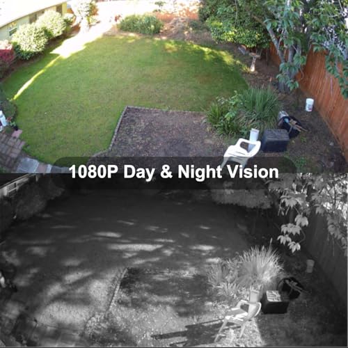 2MP CCTV Camera HD 1080P 4-in-1 (TVI/AHD/CVI/960H/CVBS) Security Dome Camera, 2.8-12mm Varifocal Lens Analog Video Surveillance, Wide Angle Viewing Day & Night Indoor Outdoor Waterproof (White)