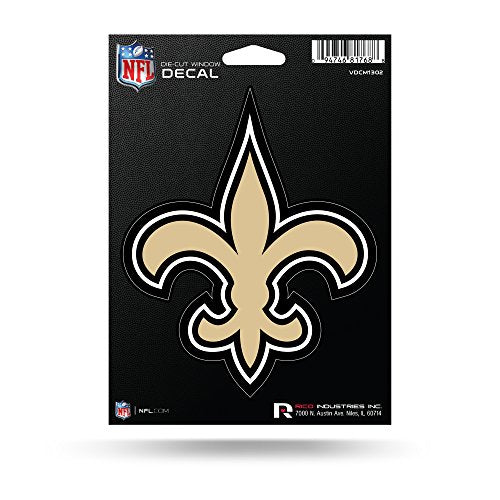 New Orleans Saints NFL Die Cut Decal - 5x7 Inches