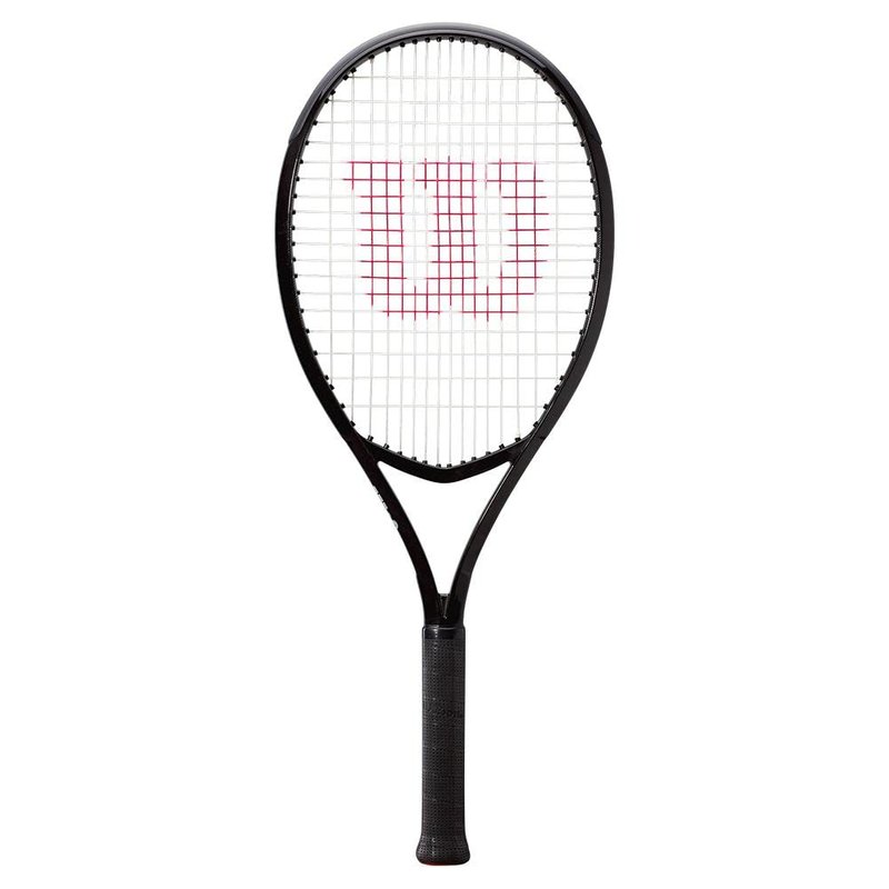 WILSON XP 1 Adult Recreational Tennis Racket - Grip Size 2-4 1/4", Black
