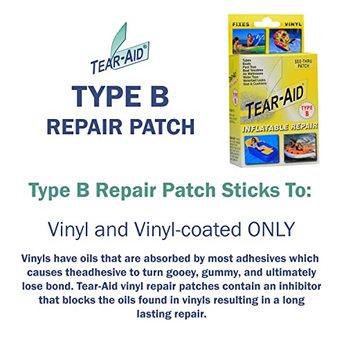 Vinyl Repair Kit for Patching Holes and Tears, 1 Pack