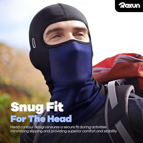 Cooling Balaclava Face Mask - Breathable Mesh, UPF 50+ Protection