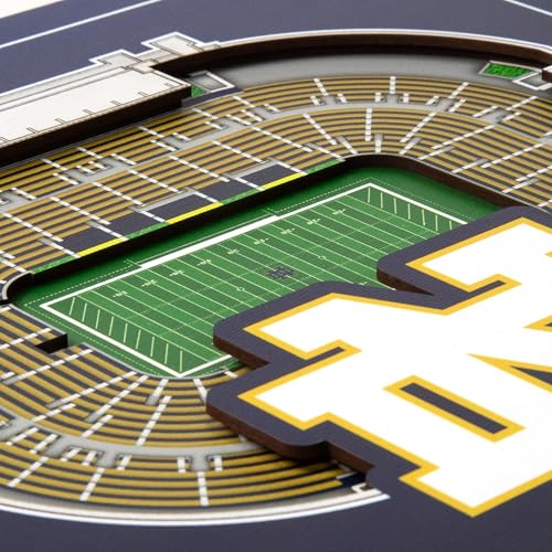 3D Stadium Wall Art - Multi-Layer Replica for Sports Fans