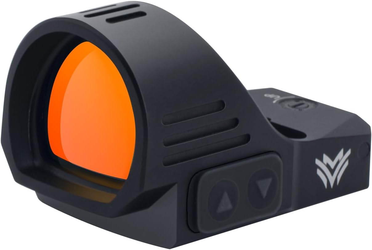 Serpens Red Dot Sight - Open Reflex Sight with Large Objective Lens | 3 MOA Dot & 45 MOA Circle, Waterproof & Fogproof Options
