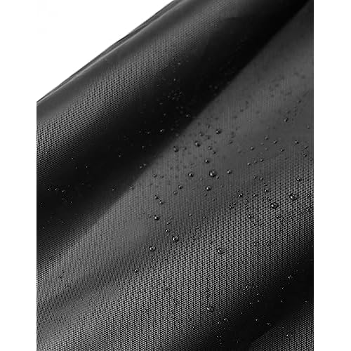 QWORK Storage Shelving Unit Cover, Wire Rack Cover for Shelf 36 x 14 x 72 inch, 210D Oxford Cloth, Keeps Rack Clean, For Home, Office, Storage and Garage, Black