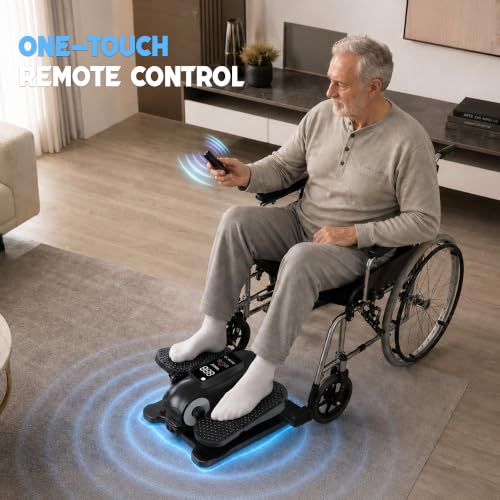 Under Desk Elliptical Machine - Portable Electric Leg Exerciser