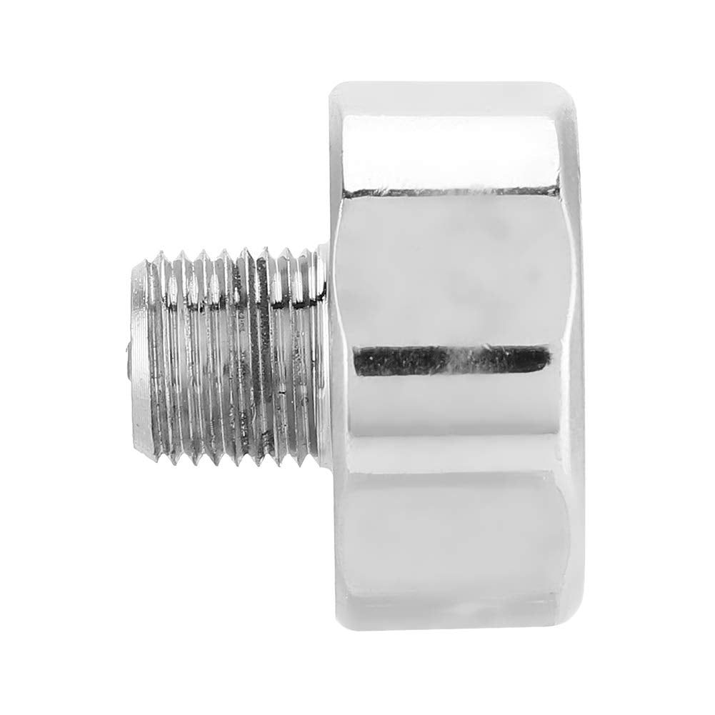 Paintball Gauge Pressure Gauge 0-5000 psi Mini Manometer Aluminum Alloy 22.5mm Dial Meter PCP Gauge PCP Manometer Back Mount 1/8” NPT Male Connector(5000 psi)