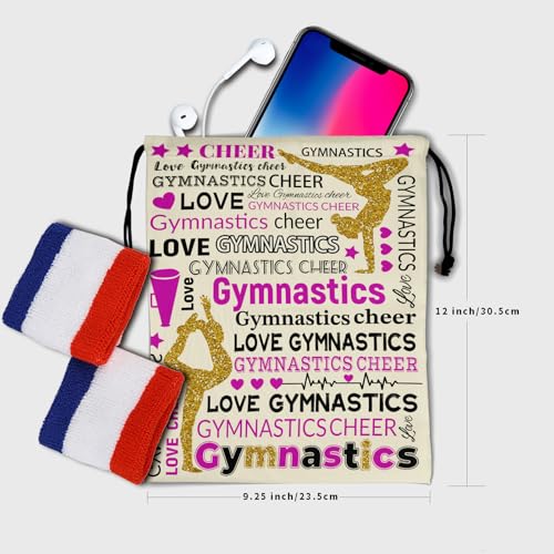 Gymnastics Grip Bag - Small Off-White 9.25" x 12"