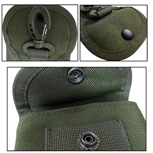 Tactical Key Pouch - Military EDC Pocket Organizer - Black