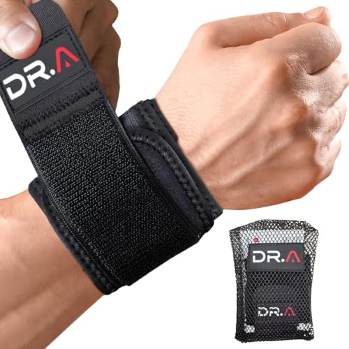 Wrist Brace for Carpal Tunnel - Adjustable Loopless Support