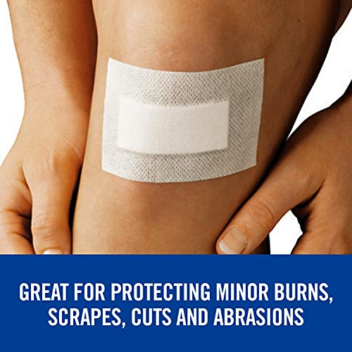 All-in-One Adhesive Wound Dressing Pads, 2.375 x 4 Inch, 5 Count