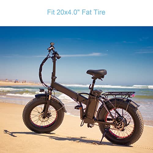 20x4 Inch Fat Tire Bike Inner Tubes - 2 Pack with Schrader Valve