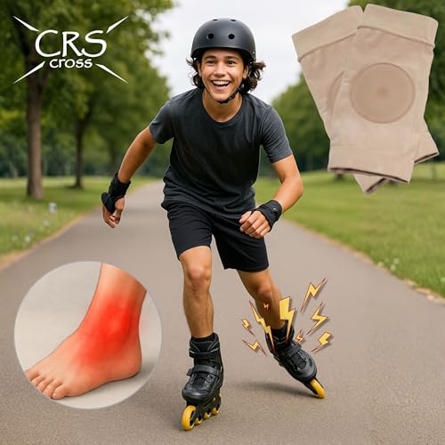 Ankle Malleolar Gel Sleeves - One Size Fits Most, 1 Pair