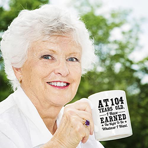 104th Birthday Gift Mug - Funny 11 oz Coffee Mug for Him & Her
