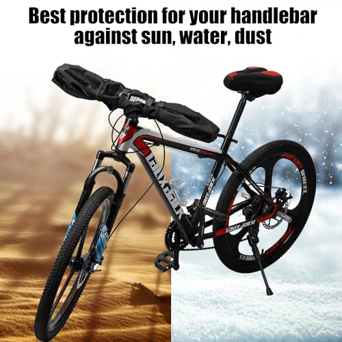 Besudo Waterproof Handlebar Cover for E-Bikes & Bikes - Universal Fit, Dust & Dirt Protection