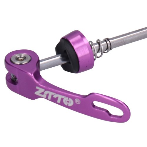 FLEXMAN 1 Pair Universal Bikes Axle, Road Mountain Bikes Quick Release Skewers Bike Front Rear Skewer Accessory (Purple)