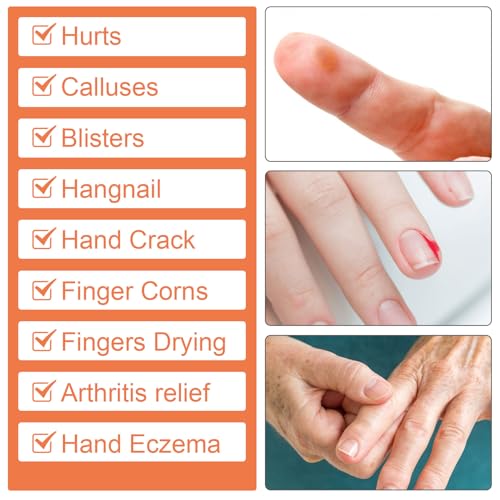 Gel Finger Support Protector Caps - 10pcs Small Beige