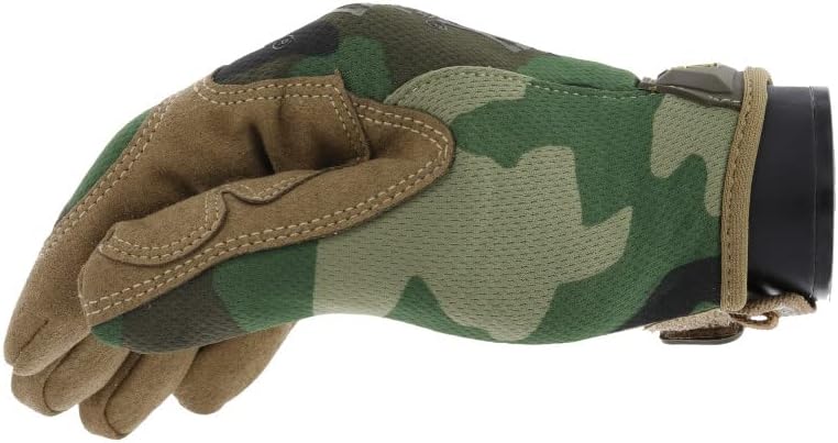 Mechanix Wear - Original Woodland Camo Tactical Gloves - Large Size, Durable Camouflage Design