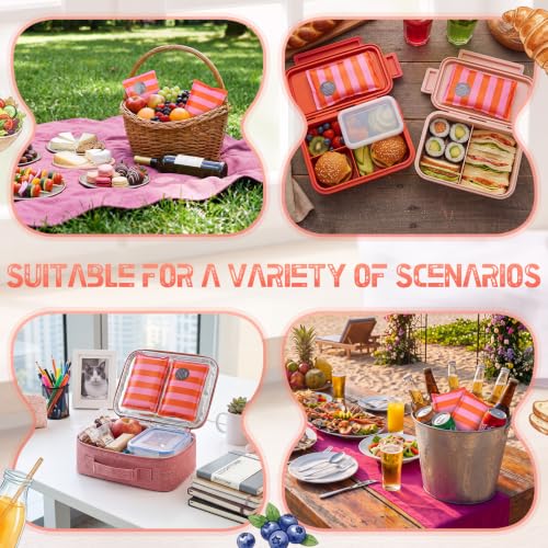 2 Pcs Ice Packs for Lunch Box Bag