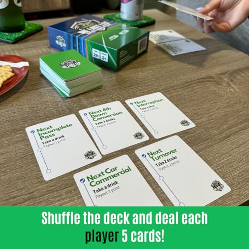 Football Drinking Game - Beer Pressure The Last Leg with 100 Cards