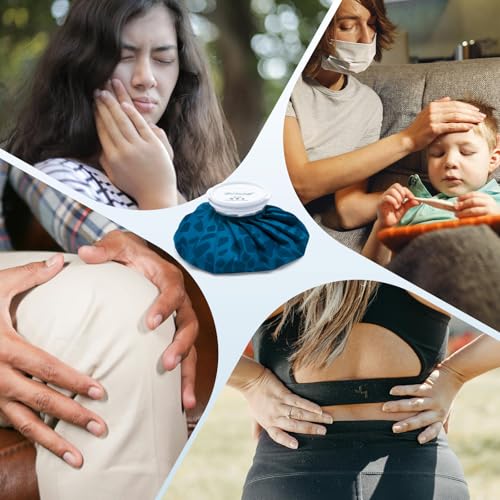 BYXAS 9" Reusable Ice Pack for Injuries – Cold & Hot Therapy, Leak-Proof Large Cap