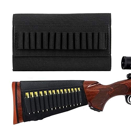 Hunting Buttstock Ammo Holder for 14 Rounds 5.56mm/.22/.223/.204