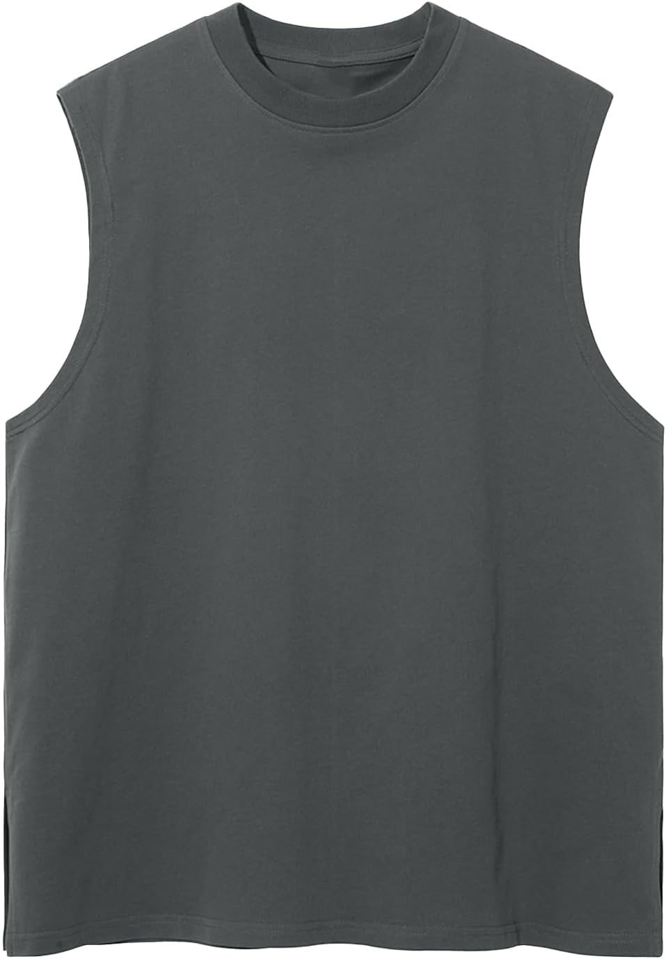 Skiennix Men's Sleeveless Workout Tank Top - Acid Wash Muscle Tee for Gym & Running | Loose Fit