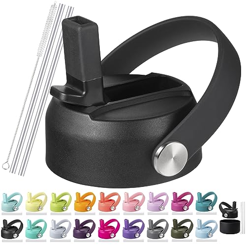RRegeny Straw Lid for Hydro Flask Wide Mouth 32 40 oz, Lids with