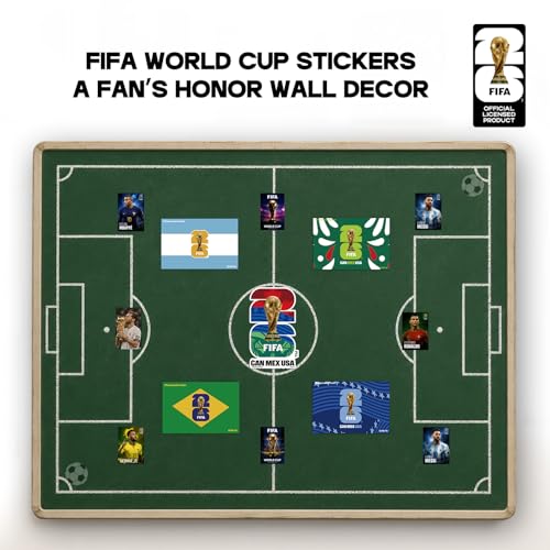 2026 World Cup Waterproof Decal Set - Mexico - 3 Pack