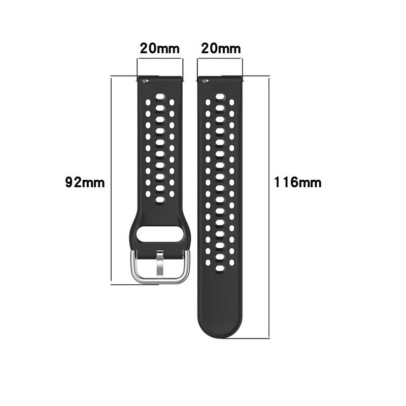 StarMei-HJXD 5-Pack Replacement Bands for Amazfit Active 2 & Active 2 Square Smart Watch, Compatible Watch Band & Strap, Soft Breathable Sport 20mm Strap Set