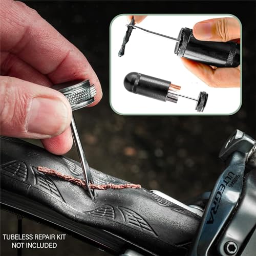 Tubeless Bike Tire Repair Kit - Fix Punctures for MTB & Road
