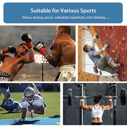 Athletic Tape - White Sports Tape 1.5 Inch x 30 Feet, 3 Rolls