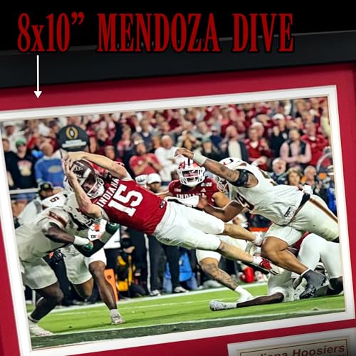 Indiana Hoosiers 2025 CFP National Champions Framed Collage - 12"x15"