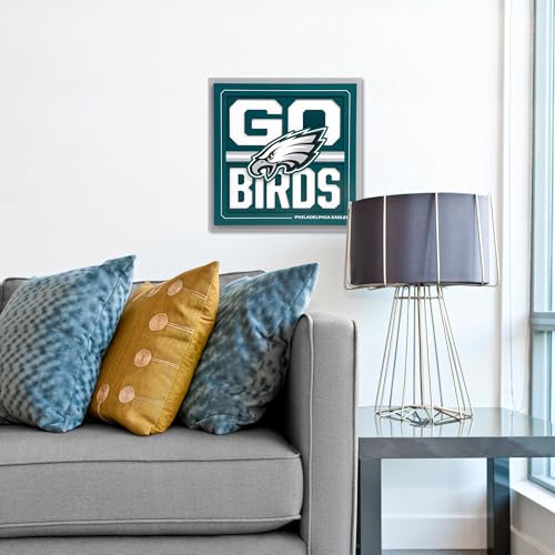 Philadelphia Eagles 3D Wall Art - Team Slogan & Logo, Ready to Hang