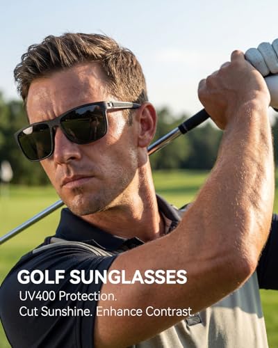 Polarized Sunglasses for Men - UV400 Lightweight Sun Glasses