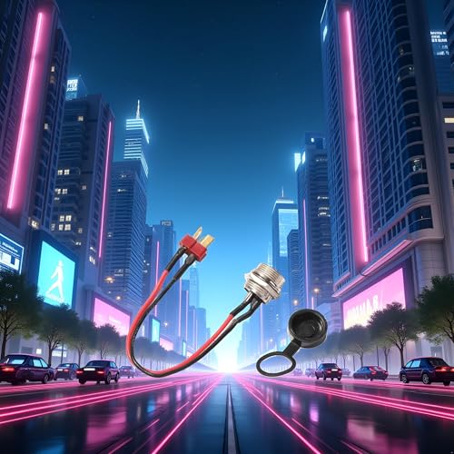 Electric Scooter Charging Cable - 10-Inch Scooter Battery Power Plug
