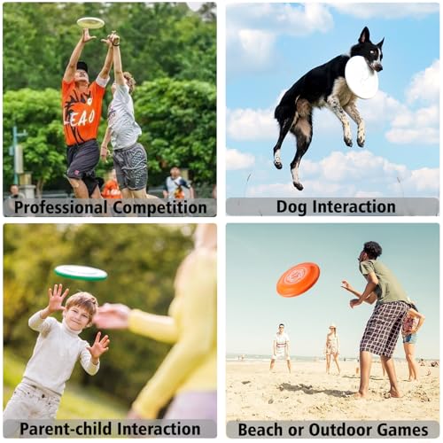 9.3" Sports Flying Disc for Outdoor Games - Durable & Easy to Throw