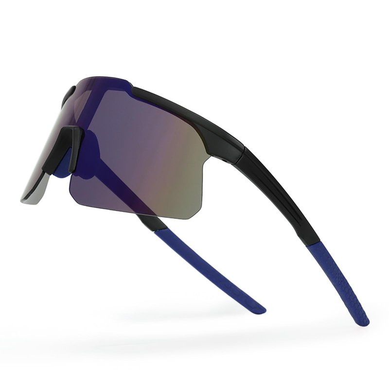 Sumato Cycling Sunglasses for Men Women Sports Sunglasses UV400 for Baseball, Running, Fishing, Driving, Bike, Lightweight Tr90 (Black Frame with Gray lens)