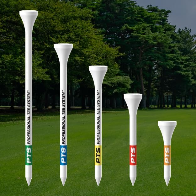 Wood Golf Tees - 135 Count, 3-1/4 Inch, PTS Design