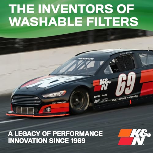 K&N 14X24X1 HVAC Furnace Air Filter, Lasts a Lifetime, Washable, Merv 13, the Last HVAC Filter You Will Ever Buy, Breathe Safely at Home or in the Office, HVC-13-11424