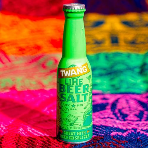 Twang Lime Beer Salt Seasoning 1.4oz Pack of 24 for Beer & Seltzers