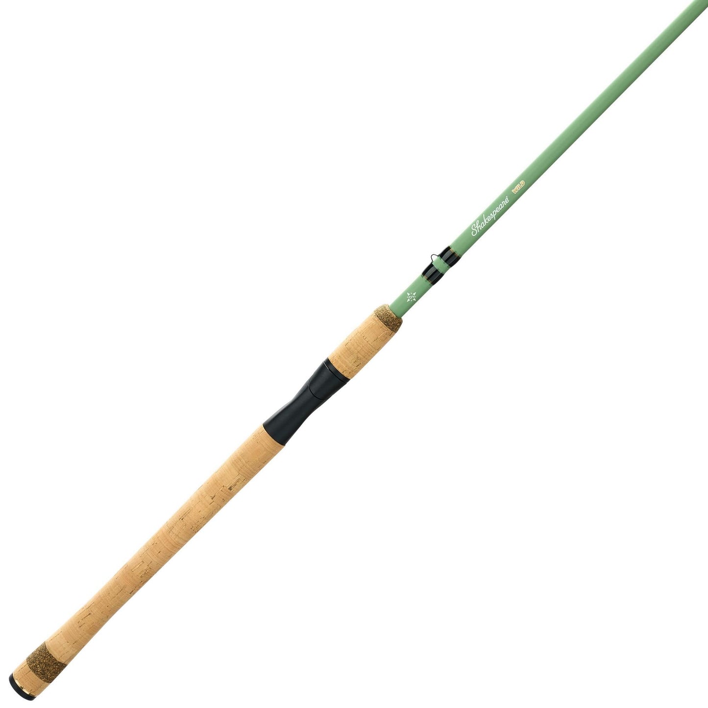 Shakespeare Wild Spinning Rod, 10', 2-Piece Fishing Rod, Medium Power, 8-15 lb Line Rating, 3/8-1 oz Lure Rating