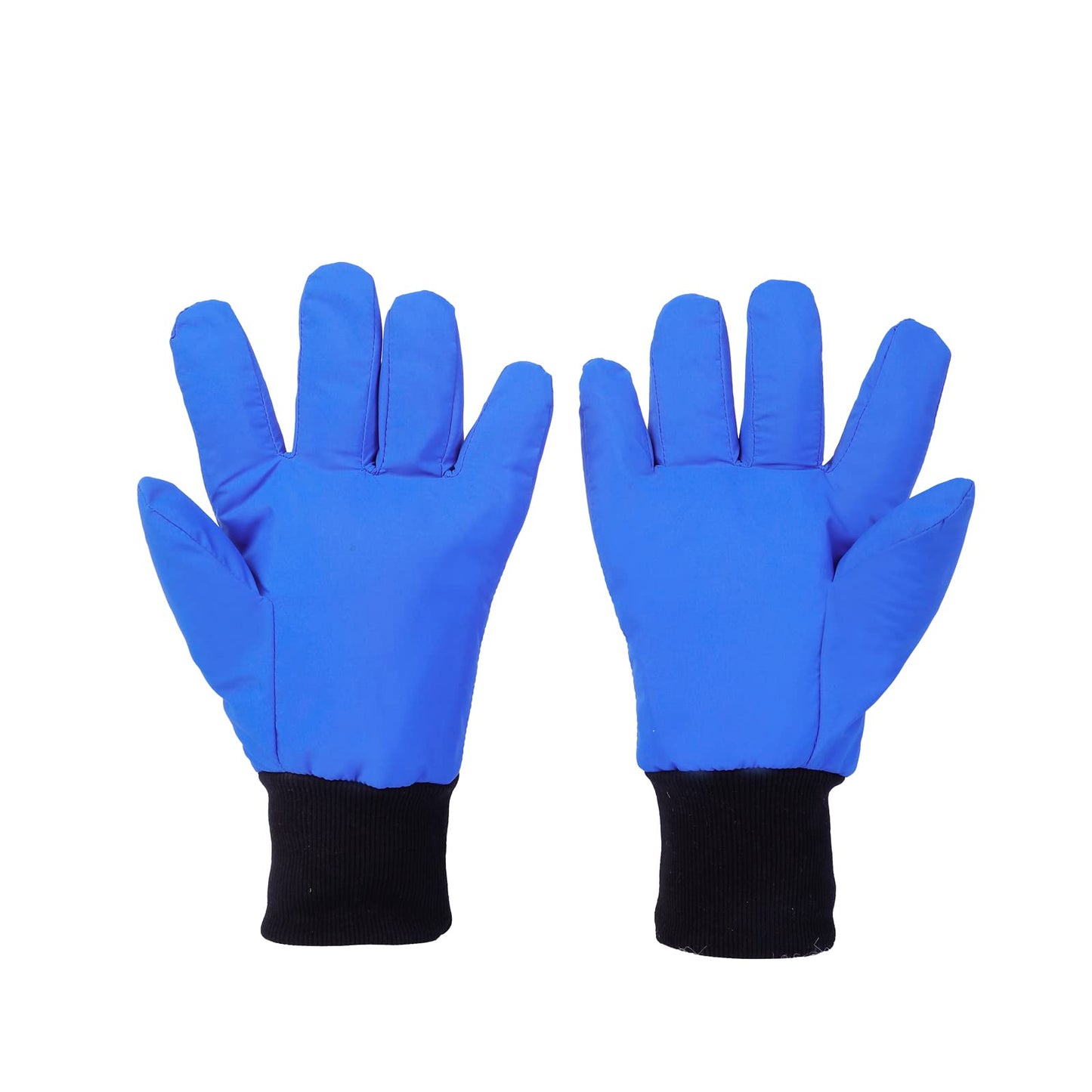 Sindayo -260°C/-436°F Cryogenic Gloves Low Temperature Liquid Nitrogen Protective Cold Storage Safety Frozen Gloves (Blue Wrist Length/13)