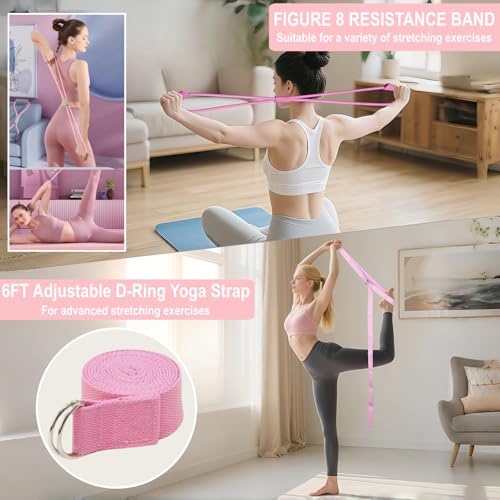 Complete Pilates Kit for Home Workouts - Purple Color