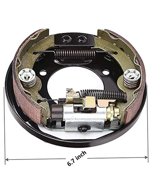 Dr.Acces Golf Cart EZGO Brake Assembly with Brake Shoes for EZGO Golf cart Replace OEM#70998-G01&70998-G02